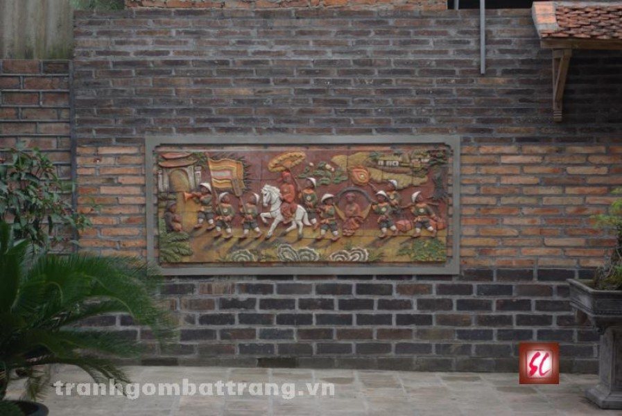 Công Trình Tranh Gốm Nhà Anh Công